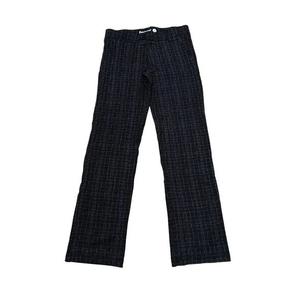 Betabrand Pants Straight-Leg Classic Dress Yoga Pant Black Print Small Petite - Picture 1 of 4
